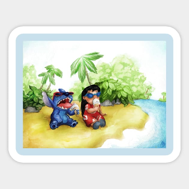 Lilo & Stitch Sticker by DanaBeyer